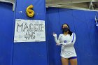 VB Inter squad match  Volleyball seniors Casey Dinga (#19) and Maggie Shafer (#6) are honored by the team during Senior Day festivities prior to their inter-squad match. : VB Intersquad, inter squad, inter-squad